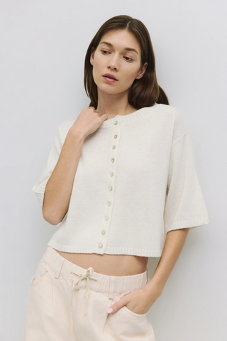 Stacey Short Sleeve Cardigan