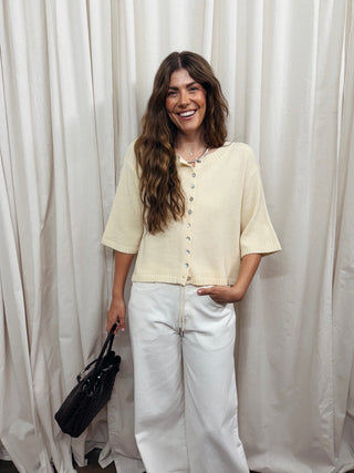 Stacey Short Sleeve Cardigan
