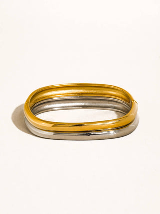 The 18K Gold Non-Tarnish Classic Bangle