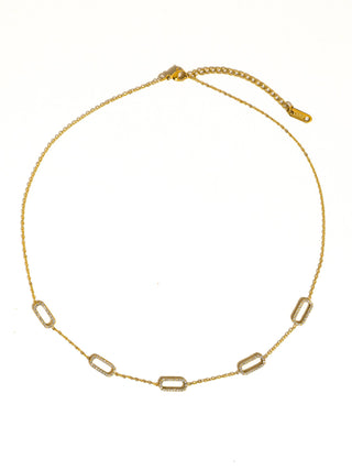The 18K Gold Non-Tarnish Dainty Chain Necklace