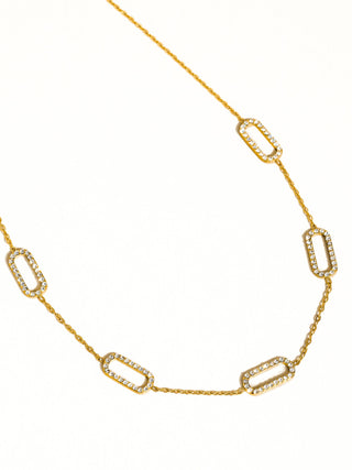 The 18K Gold Non-Tarnish Dainty Chain Necklace