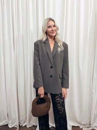 Gia Woven Blazer