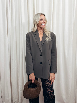 Gia Woven Blazer