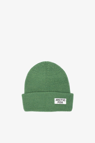The Recycled Bottle Beanie in Forest Fern