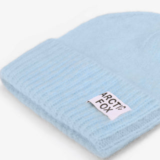 The Mohair Beanie in Sky Blue