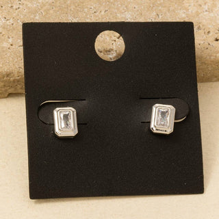 Baguette Stud Earrings