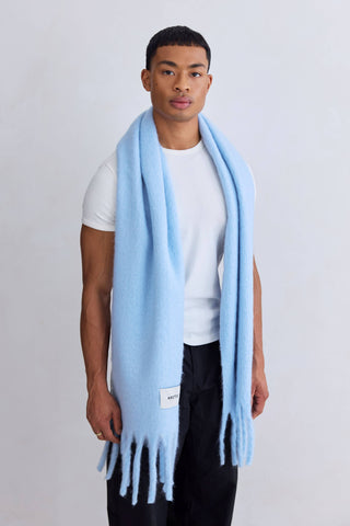 The Stockholm Scarf - 100% Recycled in Glacier Blue