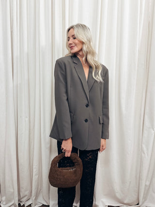 Gia Woven Blazer