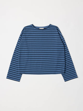 Oversized Striped Long Sleeve Top