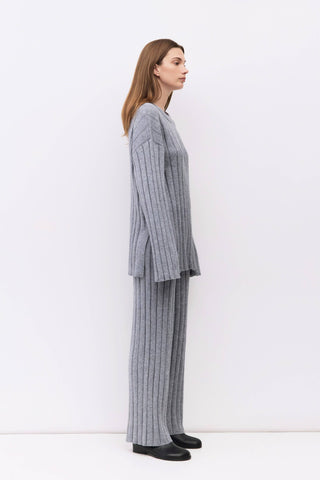 The Dakota Ribbed Knit Lounge Sweater