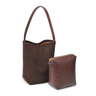The Genuine Suede Bucket Bag