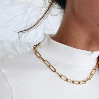 Carla Paperclip Chain Necklace
