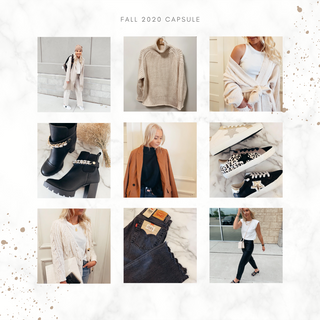 Your Guide to Creating a 2020 Fall Capsule Wardrobe