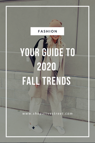 Your Guide to Fall Trends for 2020