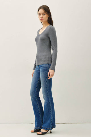 The Modal Uneck Longsleeve