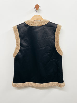 Faux Shearling Vest