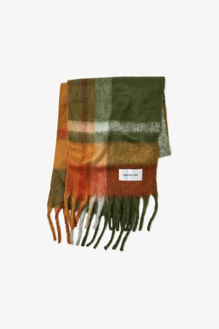The Stockholm Scarf in Green Mix