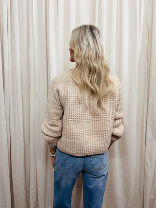 The Jane Cardigan in Oat