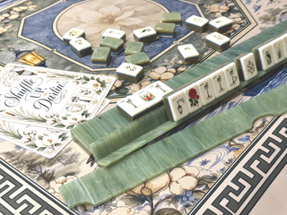 The Page Turner Collection Green Mahjong Racks--Coming Soon!