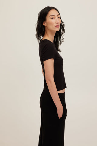 The Kota Rib Baby Tee - Olive Street