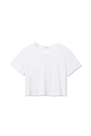 The Cher Ringspun Cotton Shrunken Tee - Olive Street