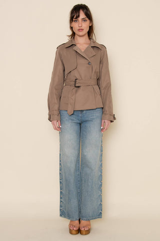 The Belted Short Trench