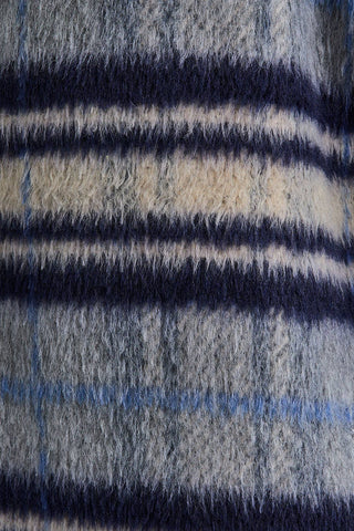 The A-Line Plaid Coat