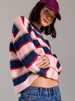 The Carlyle Everyday Crew Neck Sweater - Olive Street