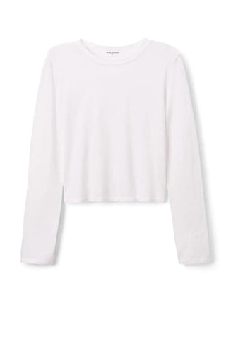 The Jamie Long Sleeve in White
