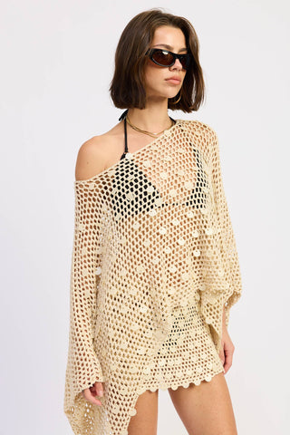 The Crochet Poncho - Olive Street