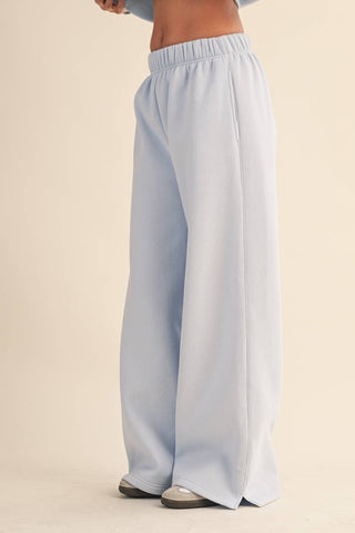 The Cozy Fleece Wide Leg Sweatpants