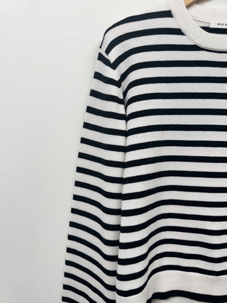 Easy Knit Stripe Sweater