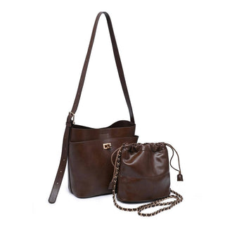 The Margaux Bucket in Taupe