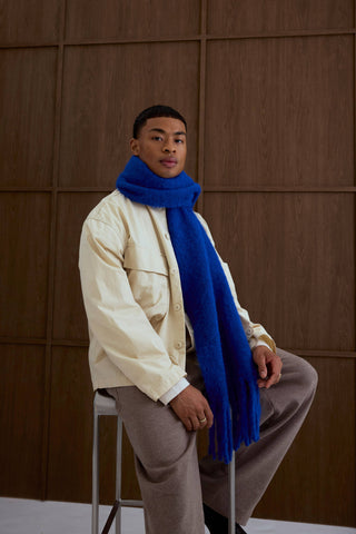 The Reykjavik Scarf in Blue