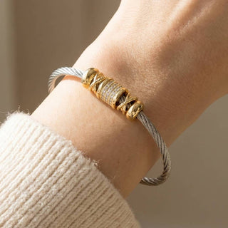 The Stainless Steel Barrel Bracelet