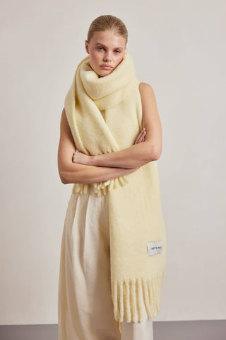 The Cloud Scarf in Yellow