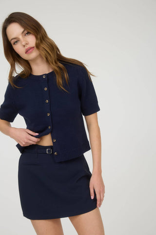 The Short Sleeve Button Cardigan