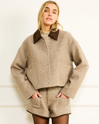 The Ingrid Wool Short