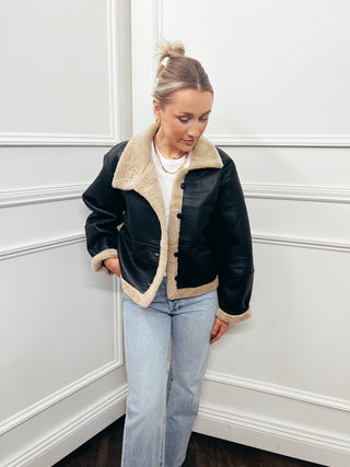 Faux Shearling Jacket