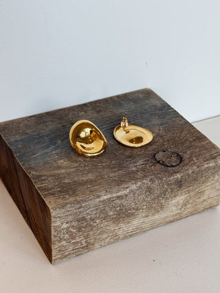 Stainless Steel Liquid Earring