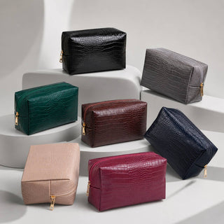 The Chic Croc Pouch in Black