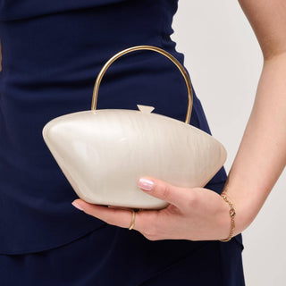 Guliana Evening Bag: Ivory - Olive Street