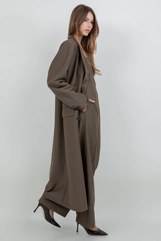 The Structured Long Blazer