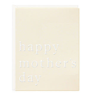 Mother’s Day Embossed Card - Olive Street