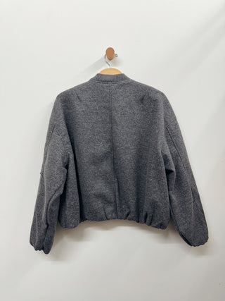 Wool Bomber Jacket