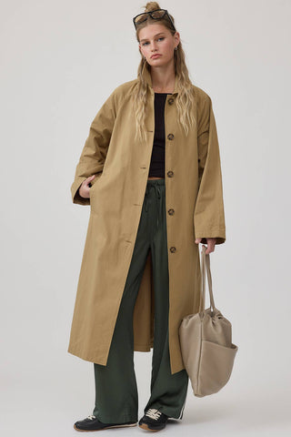 The Classic Belted Long Trench