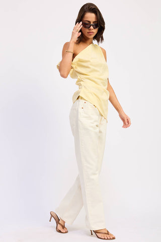 The Asymmetrical Tunic Top - Olive Street