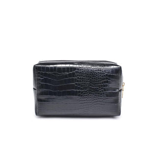 The Chic Croc Pouch in Black