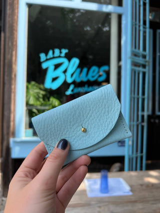 Cardholder in Robin Leather