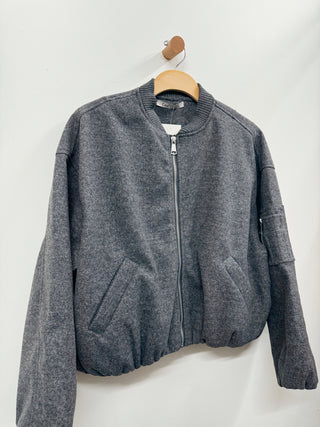 Wool Bomber Jacket